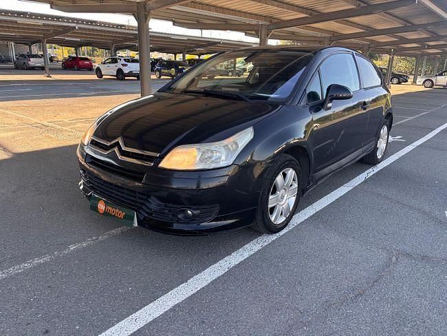 Usado Citroën C4 90 CV (66 kW) 2007 Negro Coupe