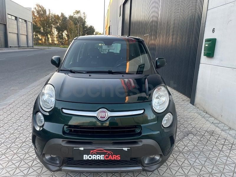 Usado Fiat 500L 95 CV (69 kW) 2013 Verde Monovolumen