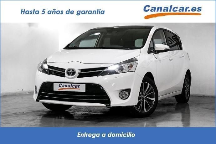 Blanco Usado 2016 Toyota Verso Advance Monovolumen | 11.891 € (Buen precio) - Imagen 1/4