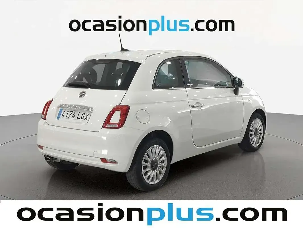 Usado Fiat 500 Lounge 69 CV (50 kW) 2020 Blanco Utilitario