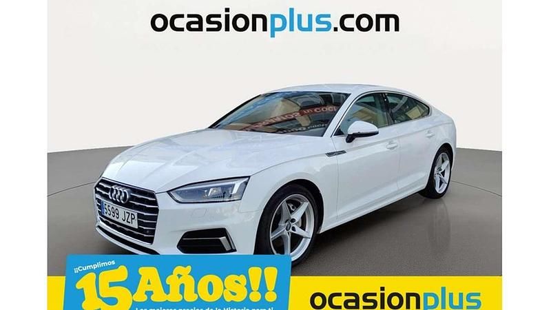 Blanco Usado 2017 Audi A5 Sportback Sport Berlina | 23.450 € (Precio justo) - Imagen 1/4