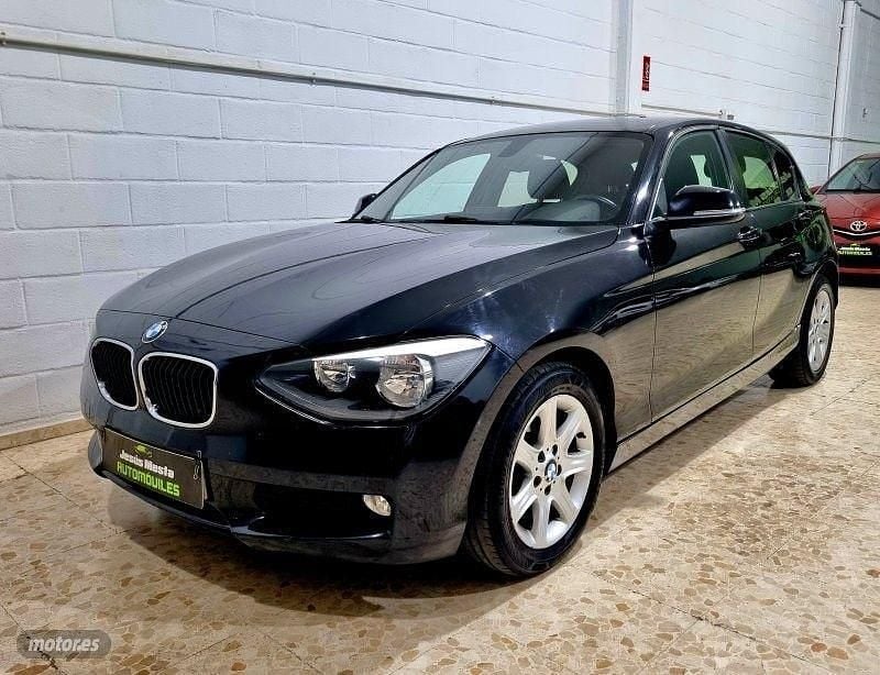 Negro Usado 2014 BMW 116 Efficient Dynamics Utilitario | 8600 € (Buen precio) - Imagen 1/4