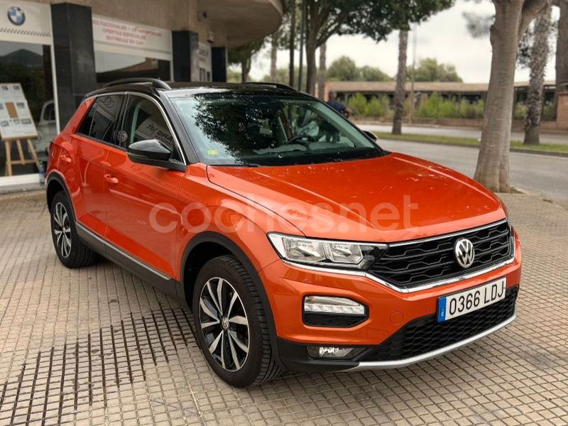 Naranja Usado 2019 VW T-Roc Advance SUV | 17.990 € (Precio justo) - Imagen 1/4
