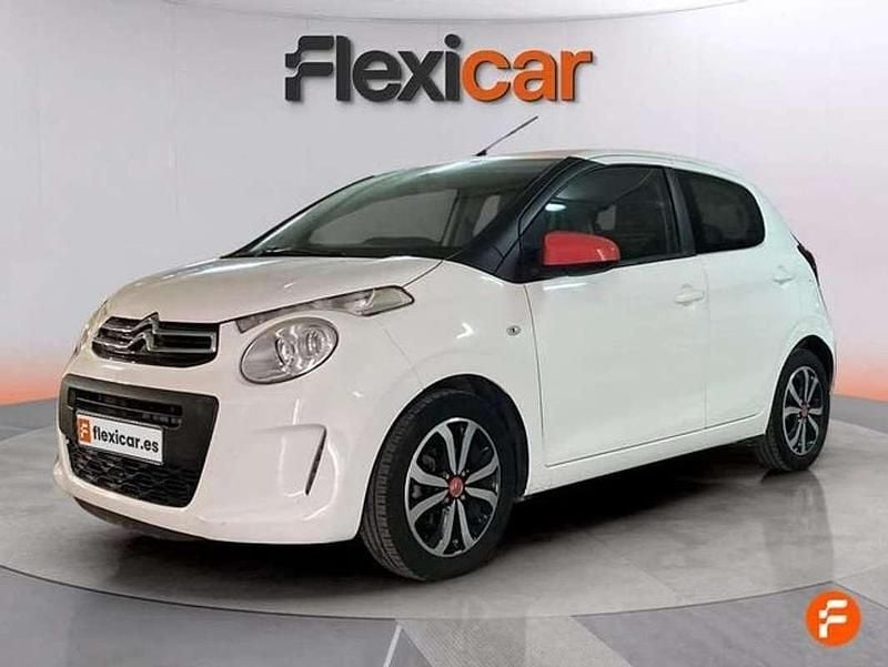 Usado Citroën C1 Feel 82 CV (60 kW) 2017 Blanco Utilitario