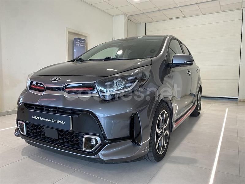 Gris / plata Usado 2021 Kia Picanto GT-Line Utilitario | 12.990 € (Buen precio) - Imagen 1/4
