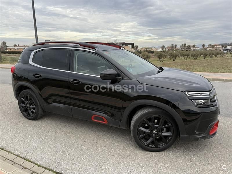 Usado Citroën C5 Aircross Shine 131 CV (96 kW) 2019 Negro SUV