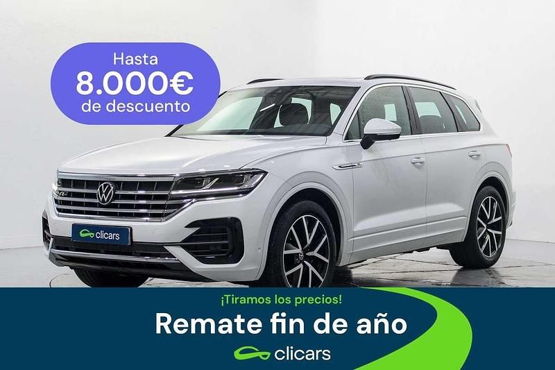 Blanco Usado 2021 VW Touareg R-line SUV | 41.890 € (Precio justo) - Imagen 1/4
