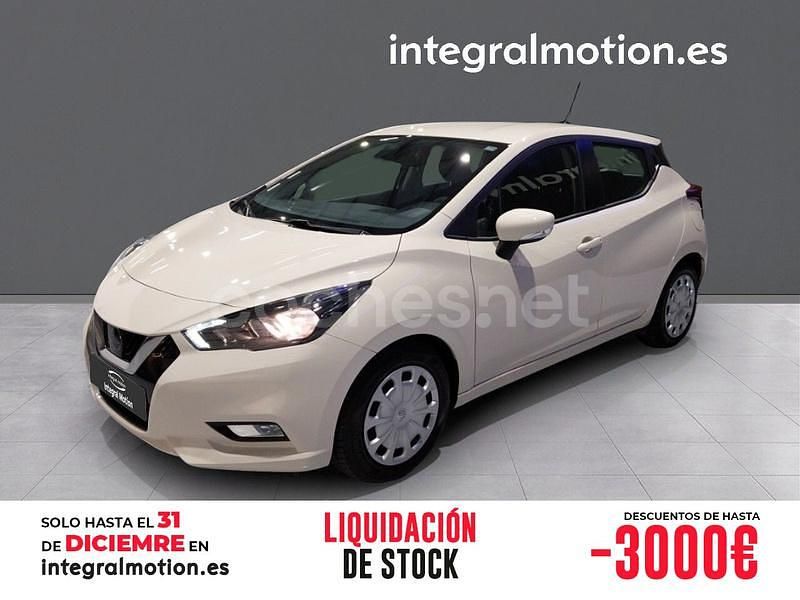 Blanco Usado 2023 Nissan Micra Acenta Berlina | 14.490 € (Un poco caro) - Imagen 1/4