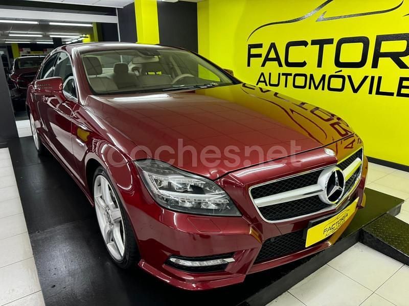 Usado Mercedes CLS350 252 CV (185 kW) 2013 Granate Berlina