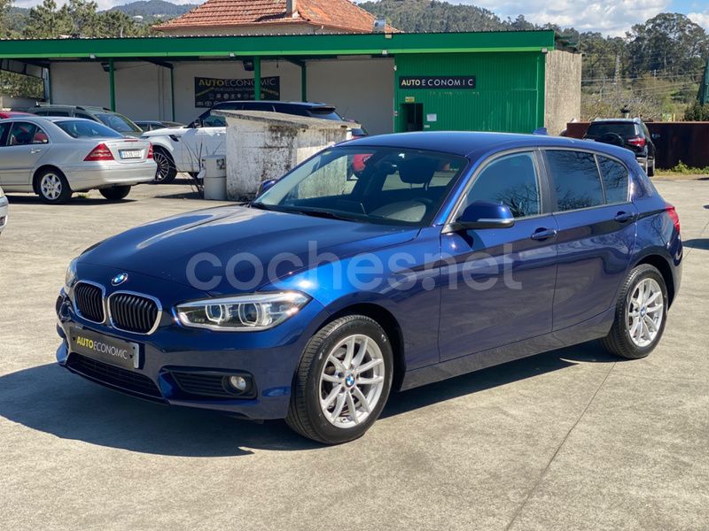 Azul Usado 2016 BMW 116 Efficient Dynamics Utilitario | 14.200 € (Precio justo) - Imagen 1/4
