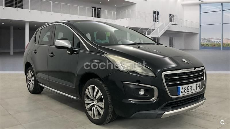 Usado Peugeot 3008 Style 130 CV (95 kW) 2016 Negro Berlina