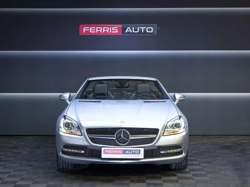 Usado Mercedes SLK200 184 CV (135 kW) 2013 Gris / plata Descapotable