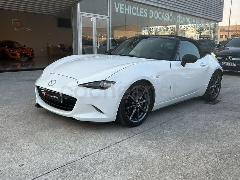 Usado Mazda MX5 Inclusive 160 CV (117 kW) 2017 Blanco Descapotable
