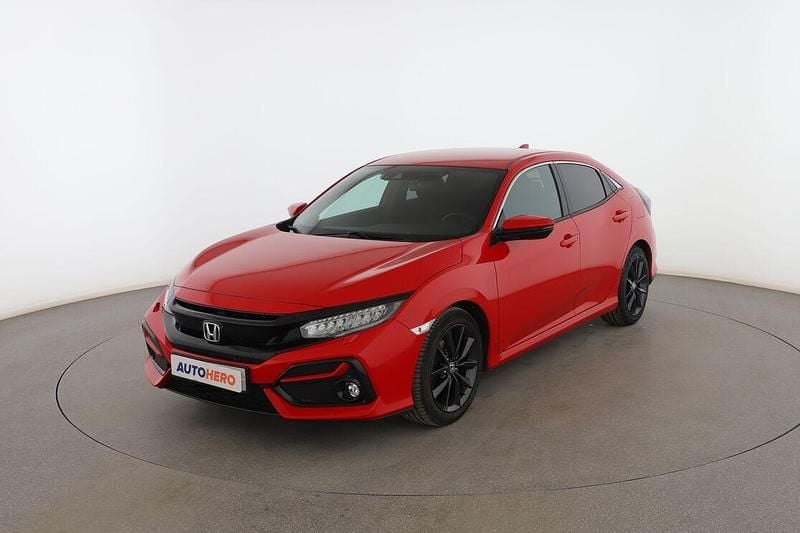 Rojo Usado 2020 Honda Civic Elegance Utilitario | 19.799 € (Precio justo) - Imagen 1/3