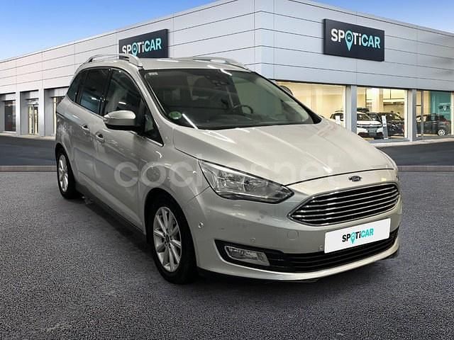 Usado Ford Grand C-Max Trend 125 CV (91 kW) 2016 Gris / plata Monovolumen