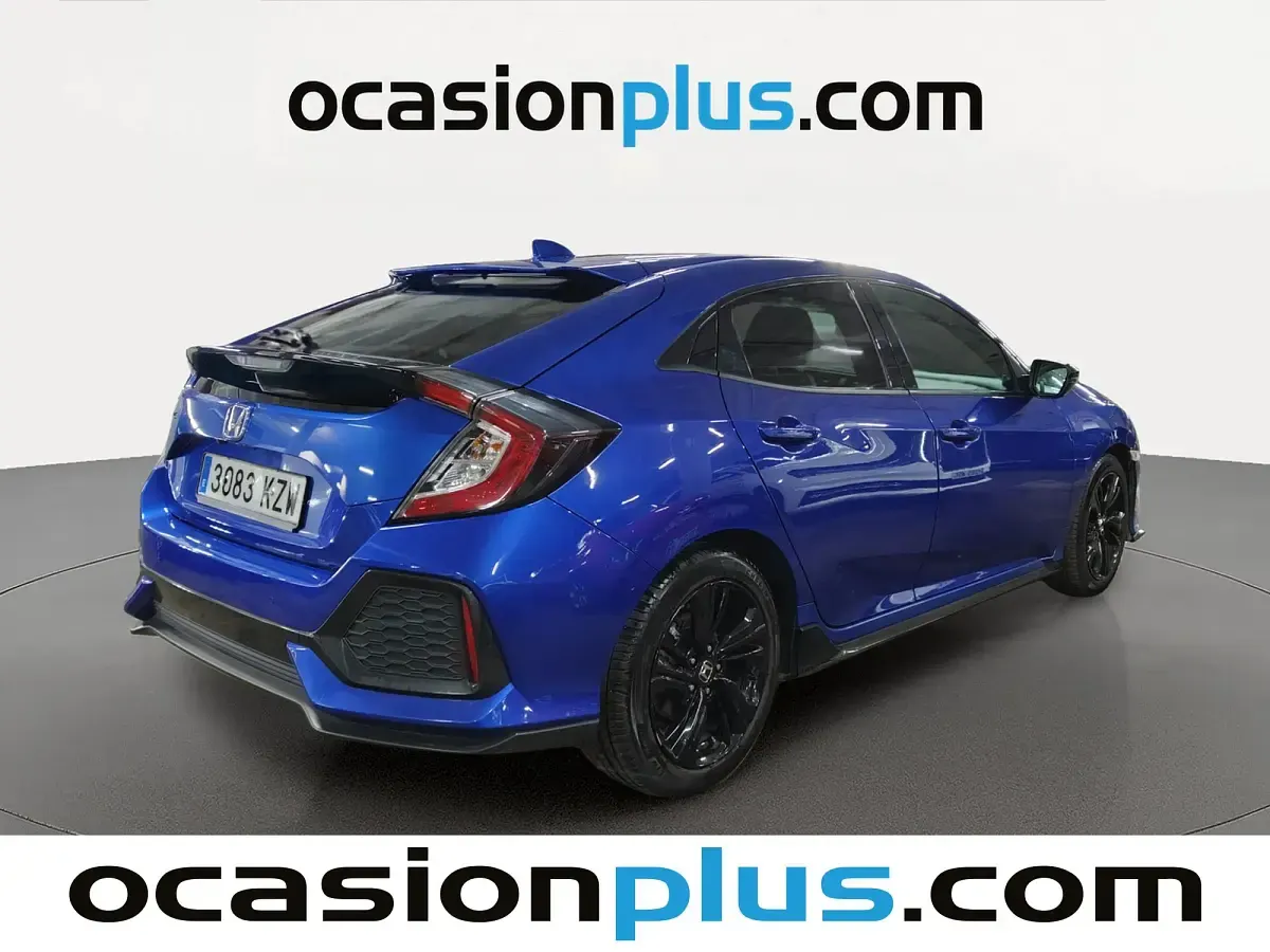 Usado Honda Civic Dynamic 129 CV (94 kW) 2019 Azul Berlina