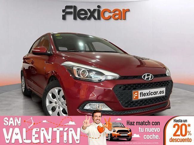 Usado Hyundai i20 84 CV (61 kW) 2017 Rojo Berlina