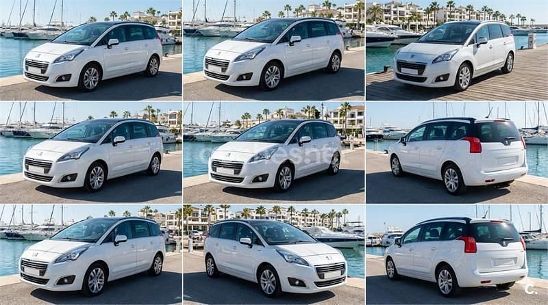 Usado Peugeot 5008 Style 120 CV (88 kW) 2016 Blanco Monovolumen