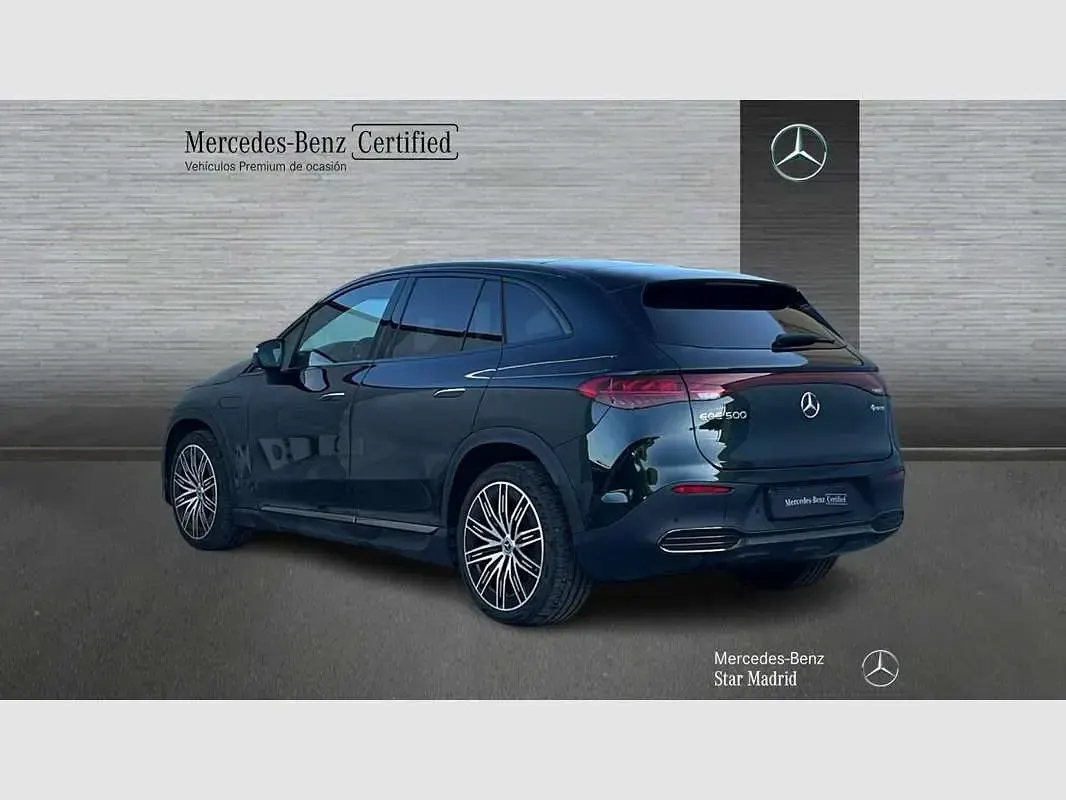 Usado Mercedes EQE500 300 kW (408 CV) 2025 Verde SUV