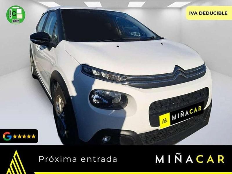 Blanco Usado 2019 Citroën C3 Feel Utilitario | 9440 € (Buen precio) - Imagen 1/4
