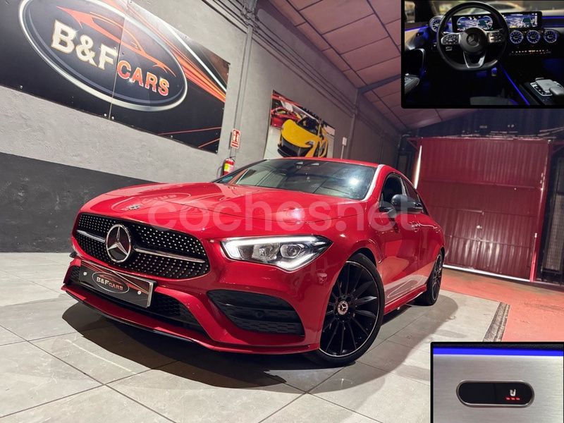 Rojo Usado 2019 Mercedes CLA200 Berlina | 27.990 € (Buen precio) - Imagen 1/4