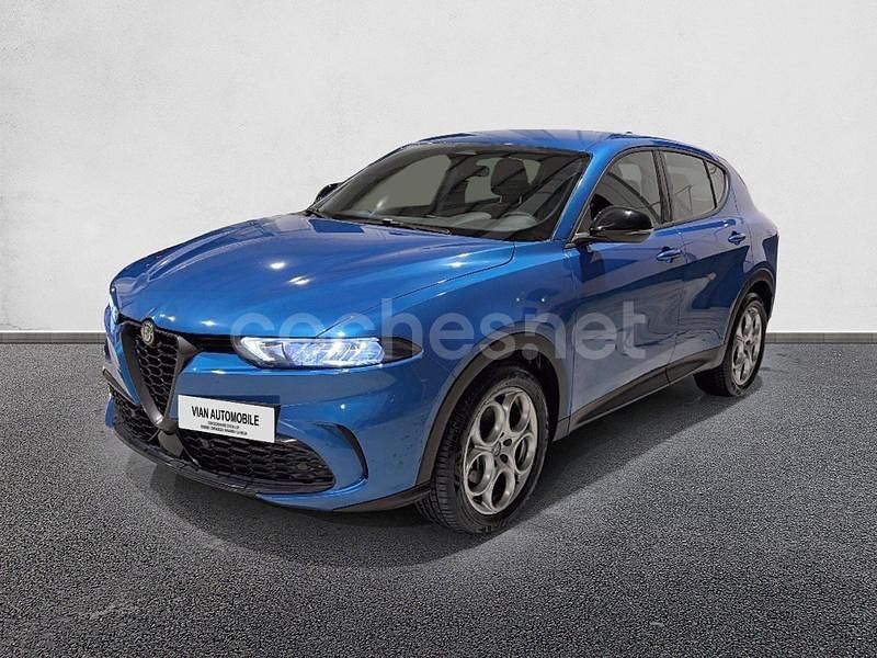 Azul Usado 2022 Alfa Romeo Tonale Sprint SUV | 24.990 € (Precio justo) - Imagen 1/4