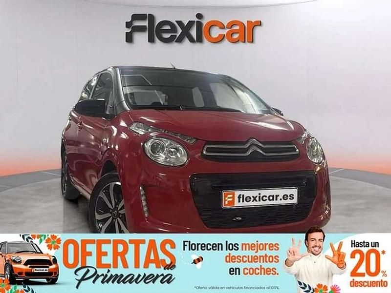 Usado Citroën C1 Shine 72 CV (52 kW) 2019 Rojo Utilitario