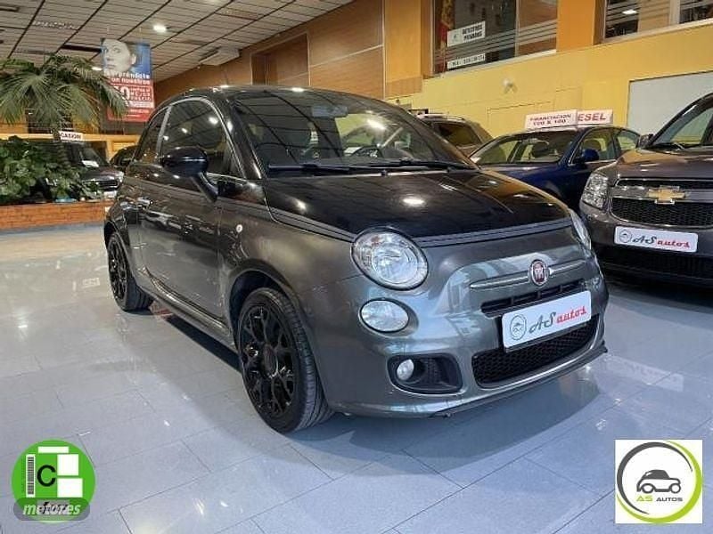 Usado Fiat 500 69 CV (50 kW) 2014 Gris Utilitario