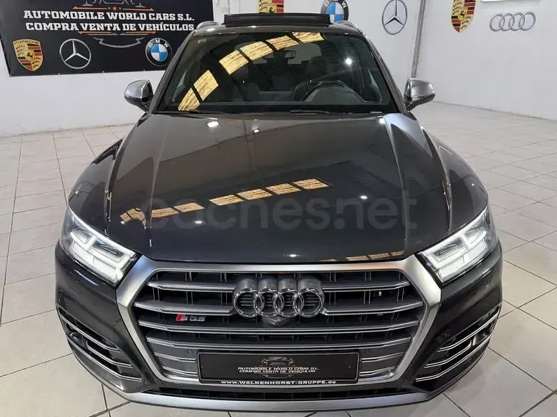 Usado Audi SQ5 S-Line 354 CV (260 kW) 2018 Gris / plata SUV