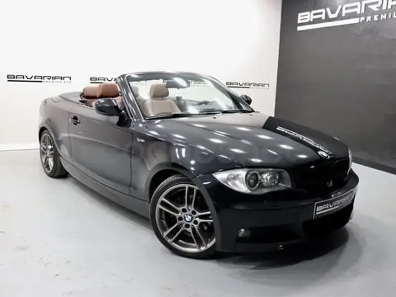 Usado BMW 120 Cabriolet Comfort Edition 177 CV (130 kW) 2011 Negro Descapotable