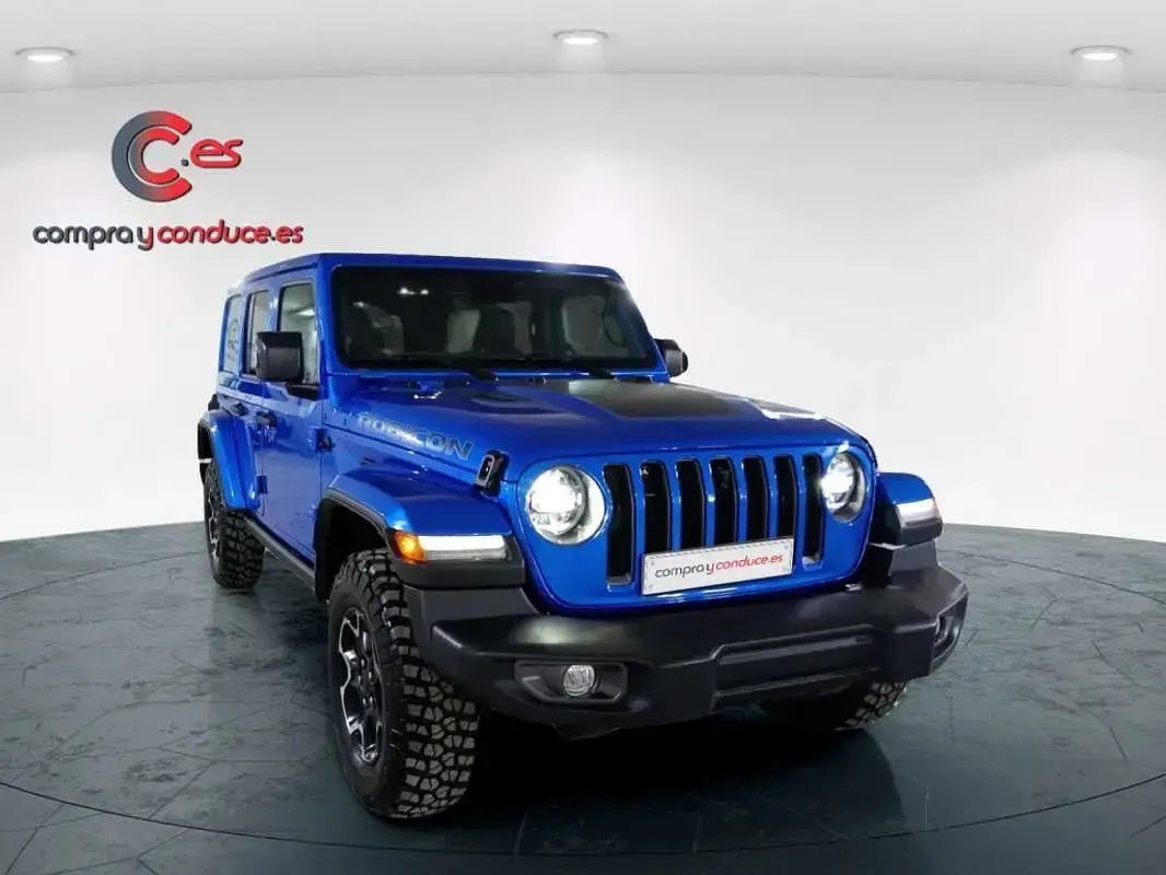Usado Jeep Wrangler Unlimited Rubicon 381 CV (280 kW) 2023 Azul SUV