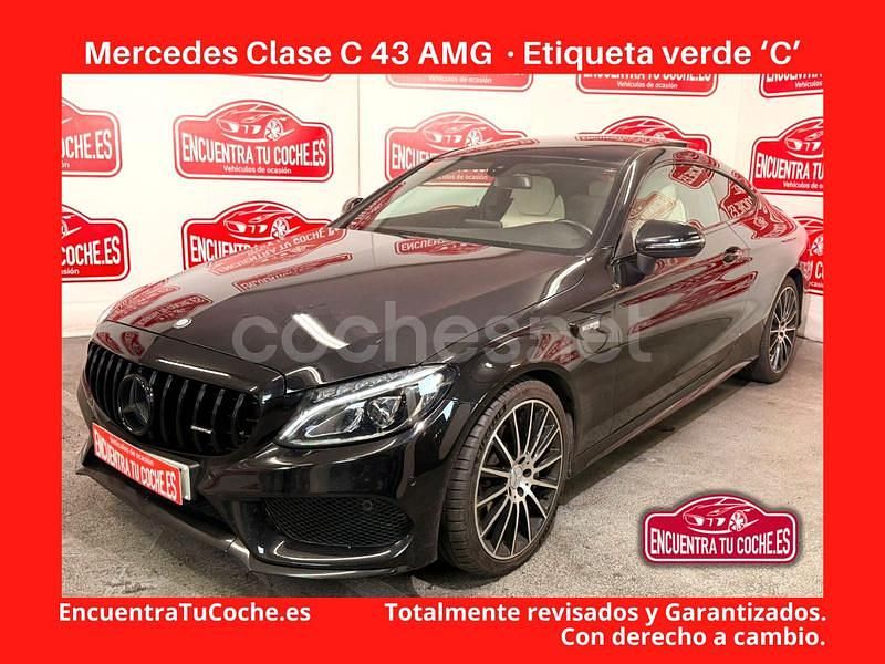 Usado Mercedes C43 AMG AMG 370 CV (272 kW) 2016 Negro Coupe