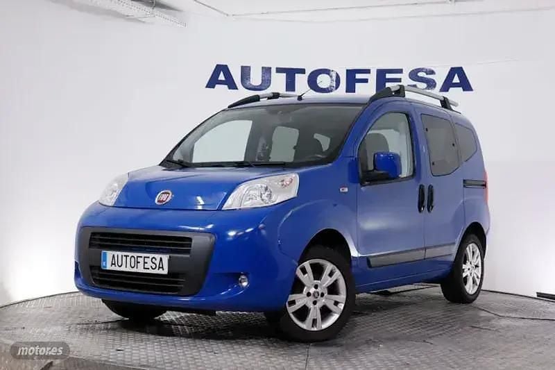 Azul Usado 2016 Fiat Qubo Lounge Monovolumen | 9350 € (Precio justo) - Imagen 1/4