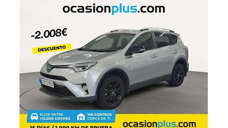 Plateado Usado 2017 Toyota RAV4 Hybrid SUV | 21.190 € (Super precio) - Imagen 1/4