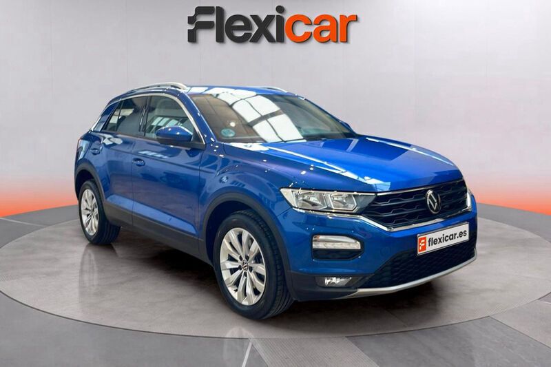 Azul Usado 2021 VW T-Roc Advance SUV | 22.090 € (Precio justo) - Imagen 1/4