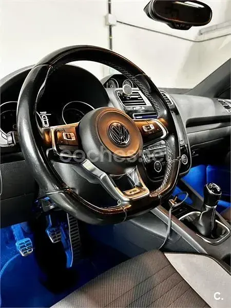 Usado VW Scirocco R-line 125 CV (91 kW) 2015 Verde Coupe
