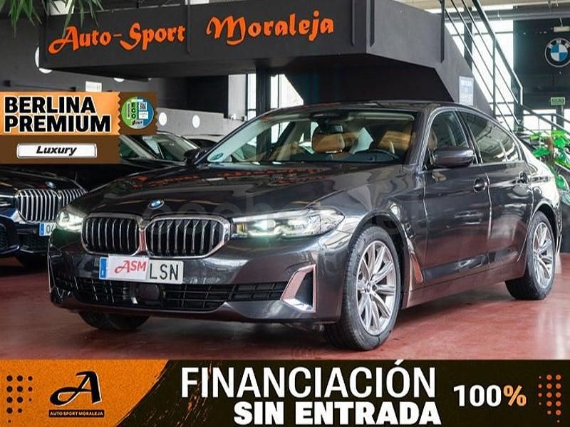 Usado BMW 520 Sport Line 184 CV (135 kW) 2021 Gris / plata Berlina