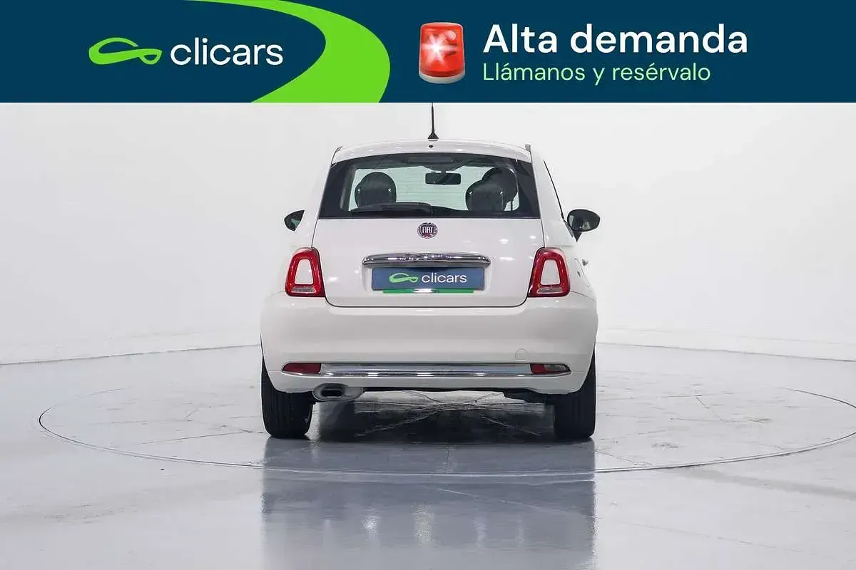 Usado Fiat 500 S 69 CV (50 kW) 2016 Blanco Utilitario
