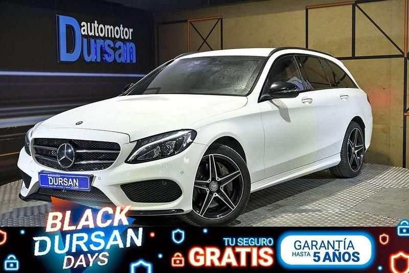 Blanco Usado 2016 Mercedes C250 Elegance Familiar | 21.890 € (Precio justo) - Imagen 1/4