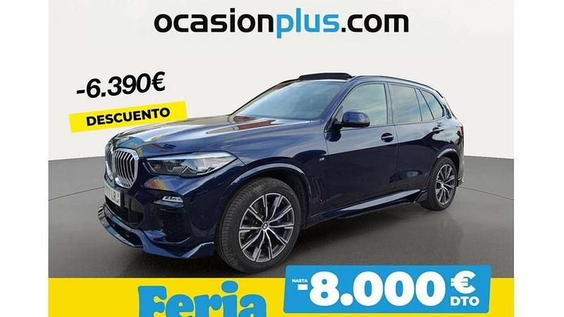 Azul Usado 2021 BMW X5 SUV | 63.900 € (Caro) - Imagen 1/4