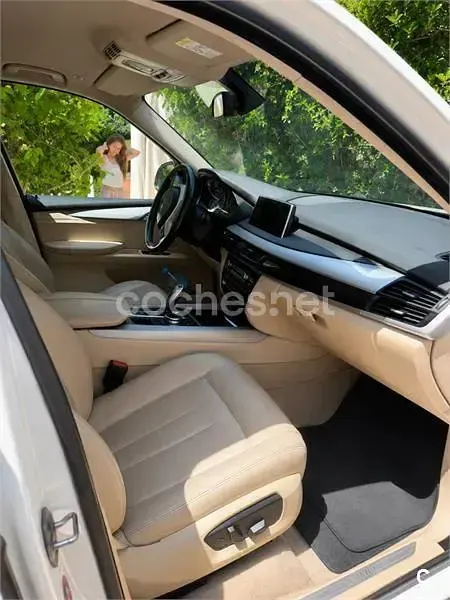 Usado BMW X5 218 CV (160 kW) 2014 Blanco SUV