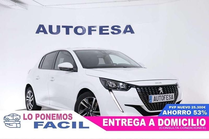 Usado Peugeot 208 Allure 101 CV (74 kW) 2021 Blanco Utilitario
