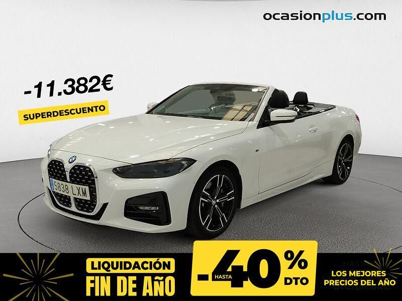 Blanco Usado 2022 BMW 430 Cabriolet Descapotable | 43.950 € (Buen precio) - Imagen 1/4