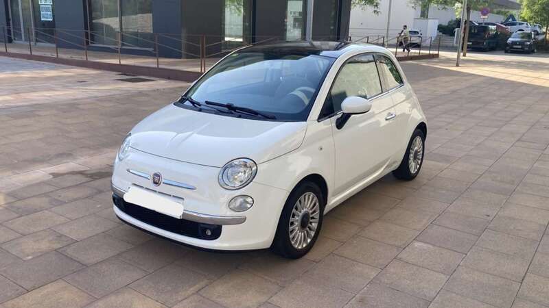 Blanco Usado 2014 Fiat 500C Lounge Descapotable | 6999 € (Buen precio) - Imagen 1/4