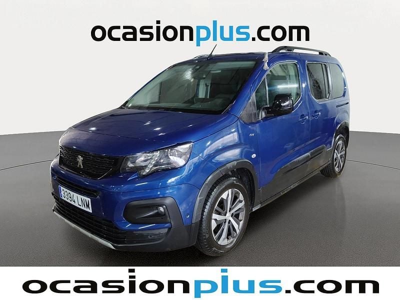 Azul Usado 2021 Peugeot Rifter GT Monovolumen | 14.864 € (Buen precio) - Imagen 1/4