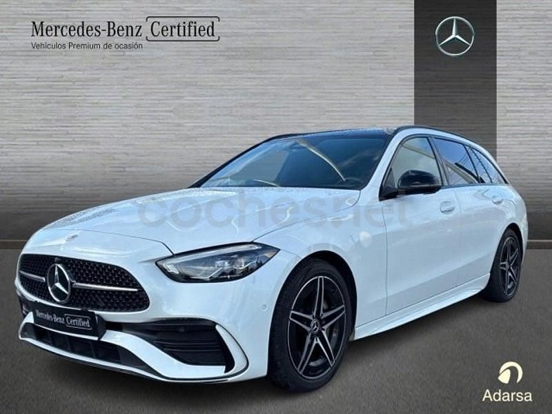 Usado Mercedes C300e 313 CV (230 kW) 2025 Blanco Familiar