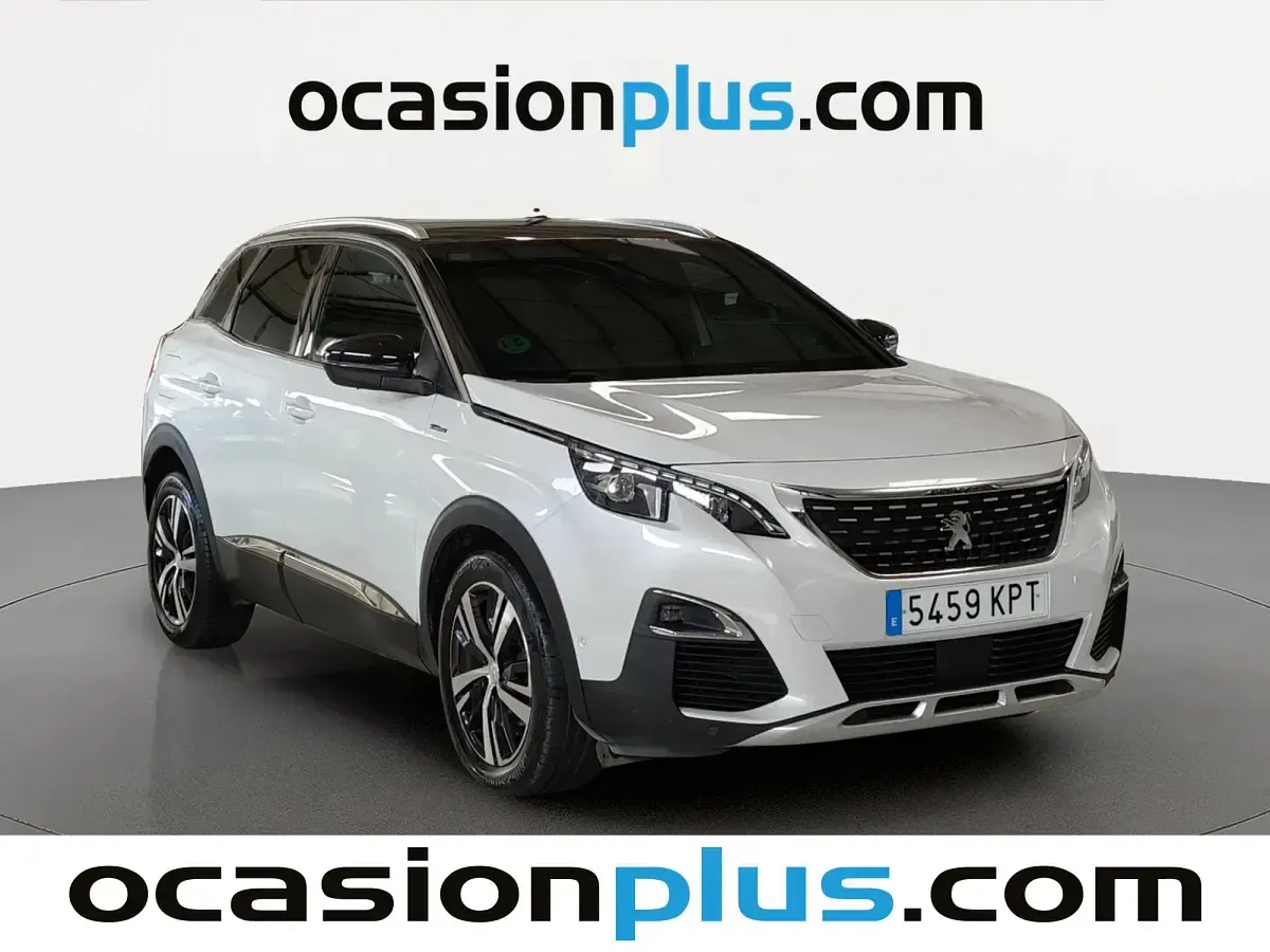 Usado Peugeot 3008 GT-line 130 CV (95 kW) 2018 Blanco SUV