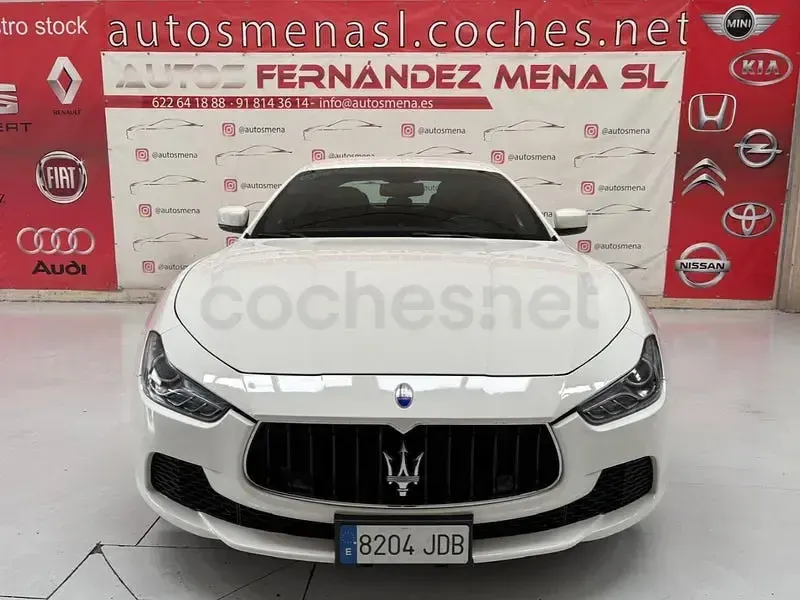 Usado Maserati Ghibli 275 CV (202 kW) 2015 Blanco Berlina