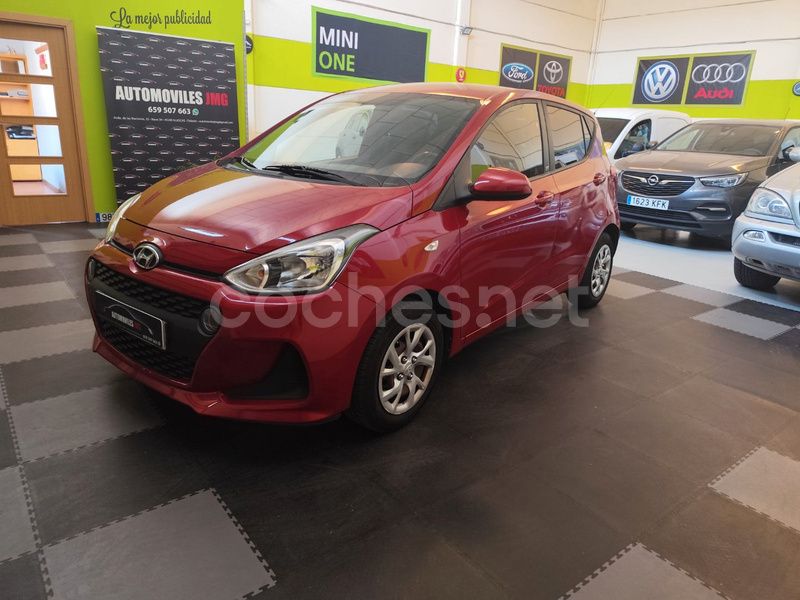 Granate Usado 2018 Hyundai i10 GO! Utilitario | 8990 € (Precio justo) - Imagen 1/4