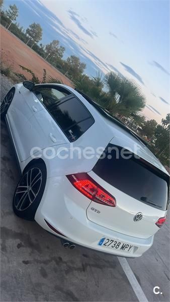 Blanco Usado 2015 VW Golf VII GTD Familiar | 14.499 € (Precio justo) - Imagen 1/2